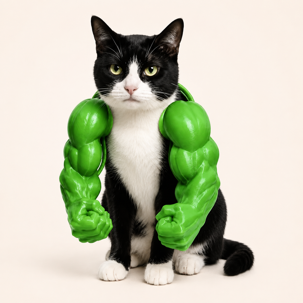 Muscle Arms Pet Costume