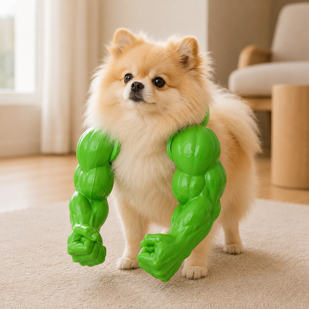 Muscle Arms Pet Costume