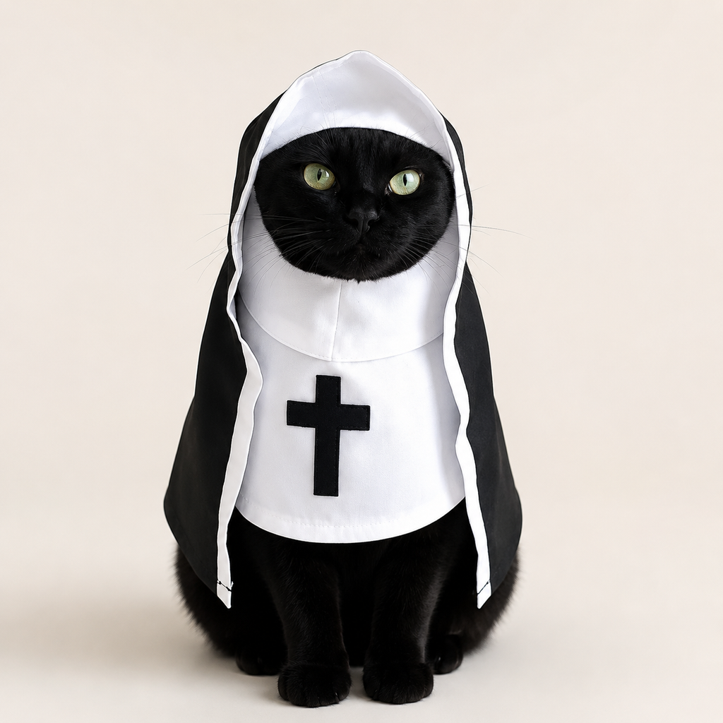 Nun Pet Costume