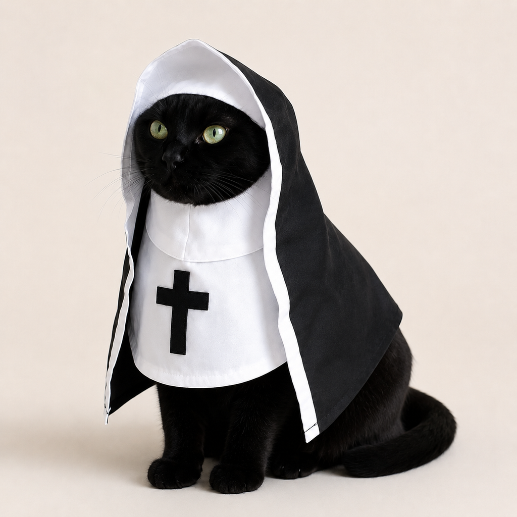 Nun Pet Costume