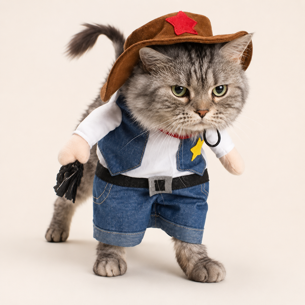 Western Sheriff Pet Costume