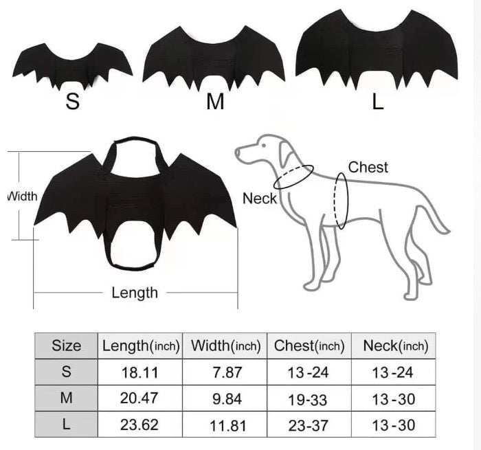 Bat Wings Costume